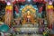 Inside view of Tibetan temple in Gaya, India