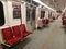 Inside view Toronto subway wagon