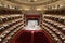 Inside the Vincenzo Bellini Theater Teatro Massimo Bellini Catania Sicily, Italy