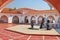 Inside yard of Ralli museum for classical art, Caesarea, Israel