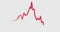 Insolvency Stock Market Crash of Loosing Investment Animation