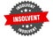 insolvent