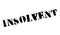 Insolvent rubber stamp