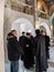 Inspection of the construction of the Church and the Episcopal service in the Kaluga region of Russia.