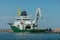 An Inspection, Maintenance and Repair IMR vessel Havila Subsea Offshore Supply Ship