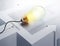 Inspiration concept light bulb for business idea success