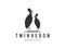 Inspiration Heron Stork Creative Logo Design Template