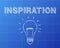 Inspiration Light Bulb Blueprint