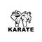 inspiration logo martial arts Karate