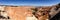 Inspiration Point panorama, Bryce Canyon, blue sky