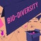 Inspiration showing sign Bio Diversity. Word Written on Variety of Life Organisms Marine Fauna Ecosystem Habitat Open