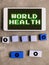 Inspiration showing sign World Health. Concept meaning World day of action dedicated to tackling global hunger