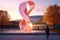 Inspirational images of cancer ribbonthemed