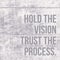 Inspirational Motivational quote â€œHold the vision`