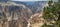 Inspirational view point at Yellowstone National Park