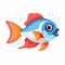 Inspiring fish drawing for children\\\'s book