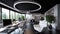 Inspiring office interior design Contemporary style Generative AI AIG 31.