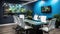 Inspiring office interior design Modern style Generative AI AIG 31.