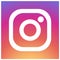 Instagram logo with vector Ai file. Squared Colored.