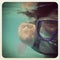 Instagram of young girl snorkelling