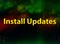 Install Updates abstract bokeh dark background