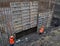 Installation of building shields for the production of formwork