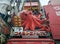 Installation of a huge octopus holding takoyaki above a restaurant, Dotonbori, Osaka