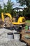 Installing A Sand Filter With A Mini Digger