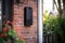 installing a smart doorbell on a brick wall