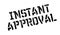 Instant Approval rubber stamp