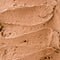 Instant chocolate ice-cream texture