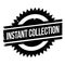 Instant Collection rubber stamp