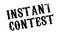 Instant Contest rubber stamp