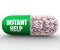 Instant Help - Medicine in Capsule Pill Provides Relief