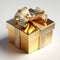 instant present, gold box, diamond encrusted bow