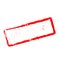 Instant prizes red rubber stamp isolated on white.