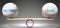 Instinct and logic in balance - pictured as balanced balls on scale that symbolize harmony and equity between Instinct and logic