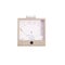 Instrument ammeter old isolate on white background