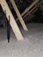 Insulated attic crawl space