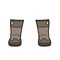 Insulated kids winter knee-high boots color variation for coloring page on a white