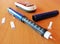 Insulin pen with needle for insulin injection for  diabetics