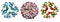 Insulin peptide hormone, chemical structure. Important drug in treatment of diabetes. Shown in het hexameric form, bound to zinc