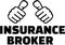 Insurance broker with thumbs. T-Shirt design