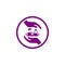 insurance,business protection,crops insurance, life and family insurance purple color icon