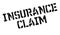 Insurance Claim rubber stamp