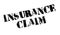 Insurance Claim rubber stamp