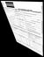 Insurance form blank isolated, black background