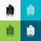 insurance, Fragile, product, warranty, health Icon Over Various Background. glyph style design, designed for web and app. Eps 10
