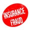 Insurance Fraud rubber stamp