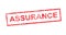 Insurance in French translation in red rectangular stamp